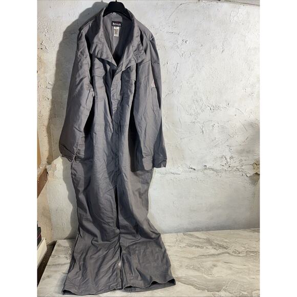 Bulwark Excel-FR Jumpsuit Mens 60RG Protective Apparel Flame Resistant Coveralls - Picture 1 of 9